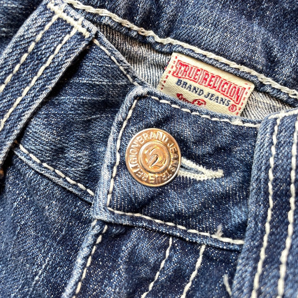 True Religion Joey Low Rise Flare Jeans Size 26 - Picture 9 of 9